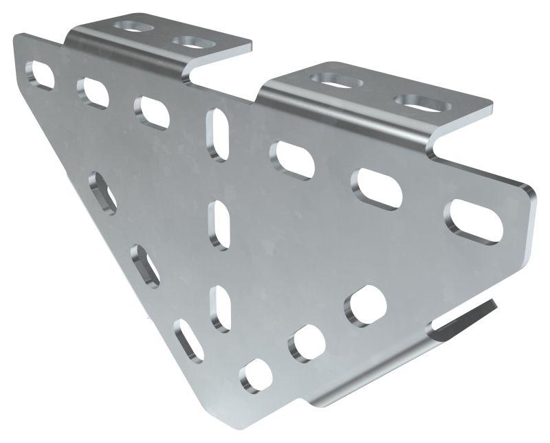 Косынка монтажная c отгибом под 90град. HDZ IEK CKS10-TCO-90-HDZ от BTSprom.by