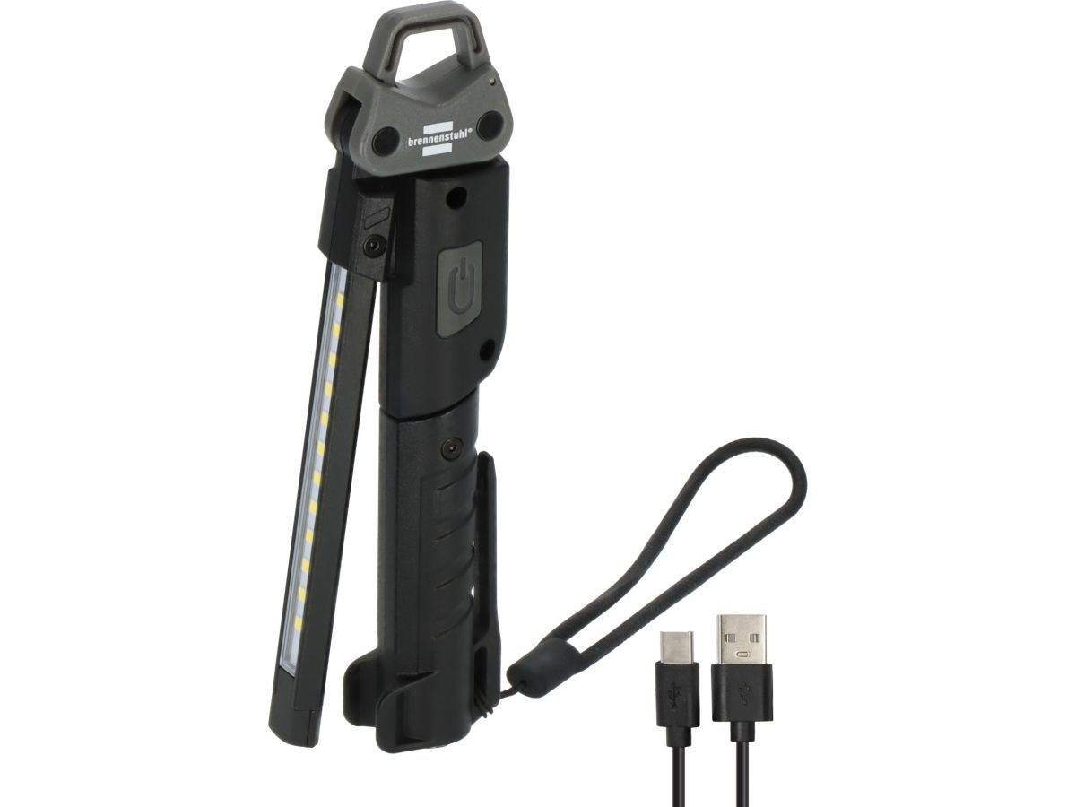  Фонарь-переноска аккумуляторный HL 400 AC Brennenstuhl (IP20, 400Лм, USB Type-C кабель в комплекте) 1173730002 фото в каталоге от BTSprom.by