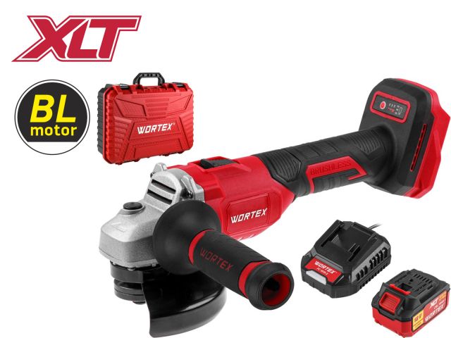 аккум. углошлифмашина wortex lx cag 1812-1 e в чем. all1 xlt set бесщет., 18 в, 125 мм, 8000 об/мин (рег. об.) 0329192 от BTSprom.by