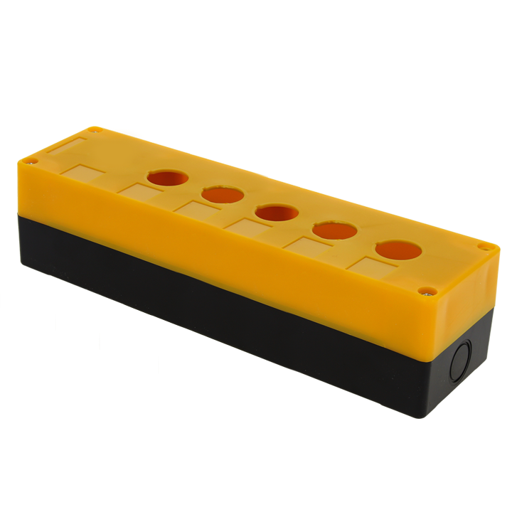 корпус кп105 5 кнопок пластик. желт. ekf cpb-105-o от BTSprom.by