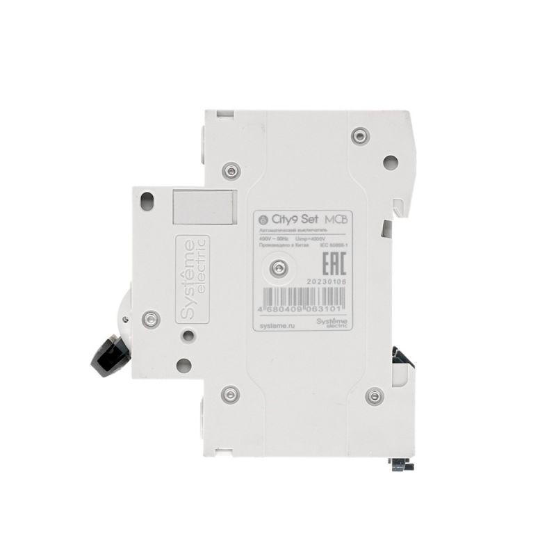  Выключатель автоматический модульный 3п B 10А 4.5кА City9 Set 400В SE C9F14310 фото в каталоге от BTSprom.by