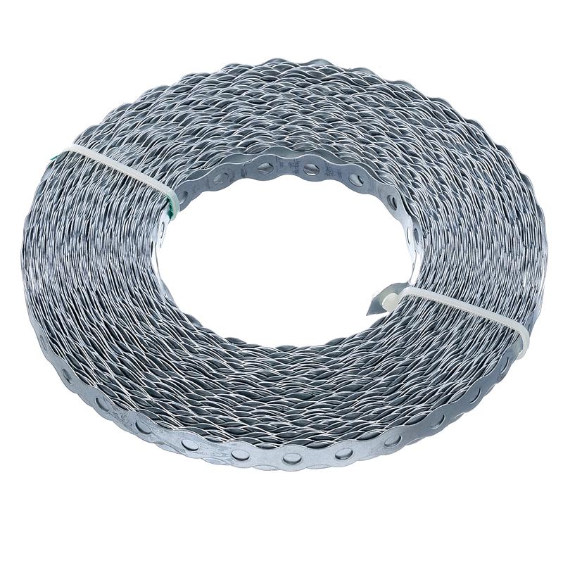 лента монтажная 0.7х17 волна 25м цинк этикетка стройметиз 4530079 от BTSprom.by