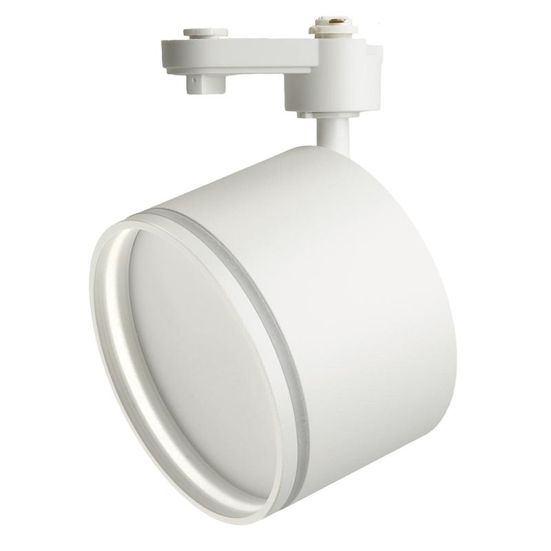 светильник трековый под лампу gx70 бел. al127 luna feron 48780 от BTSprom.by