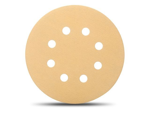 шлифлист 125мм круг p120 бумага, самосцепл. (8 отв.) abraforce 93397 от BTSprom.by