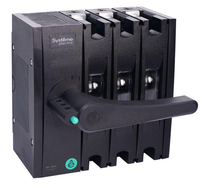выключатель-разъединитель systemepact sd160 3п 80а рукоятка фронт. слева (зак. отдельно) se ssd01603lf0080 от BTSprom.by
