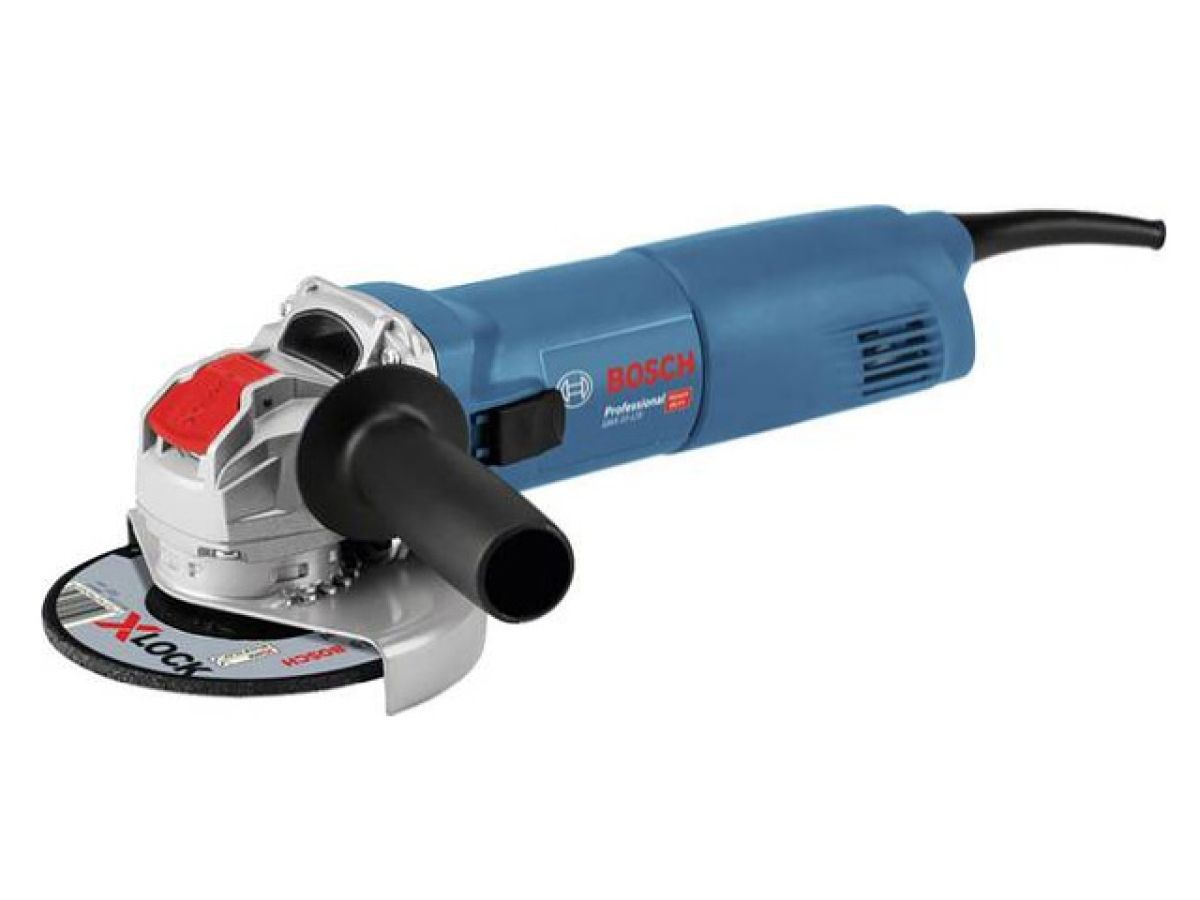 одноручная углошлифмашина bosch gwx 14-125 в кор. (1400 вт, диск 125х22 мм, система x-lock) 06017b7000 от BTSprom.by
