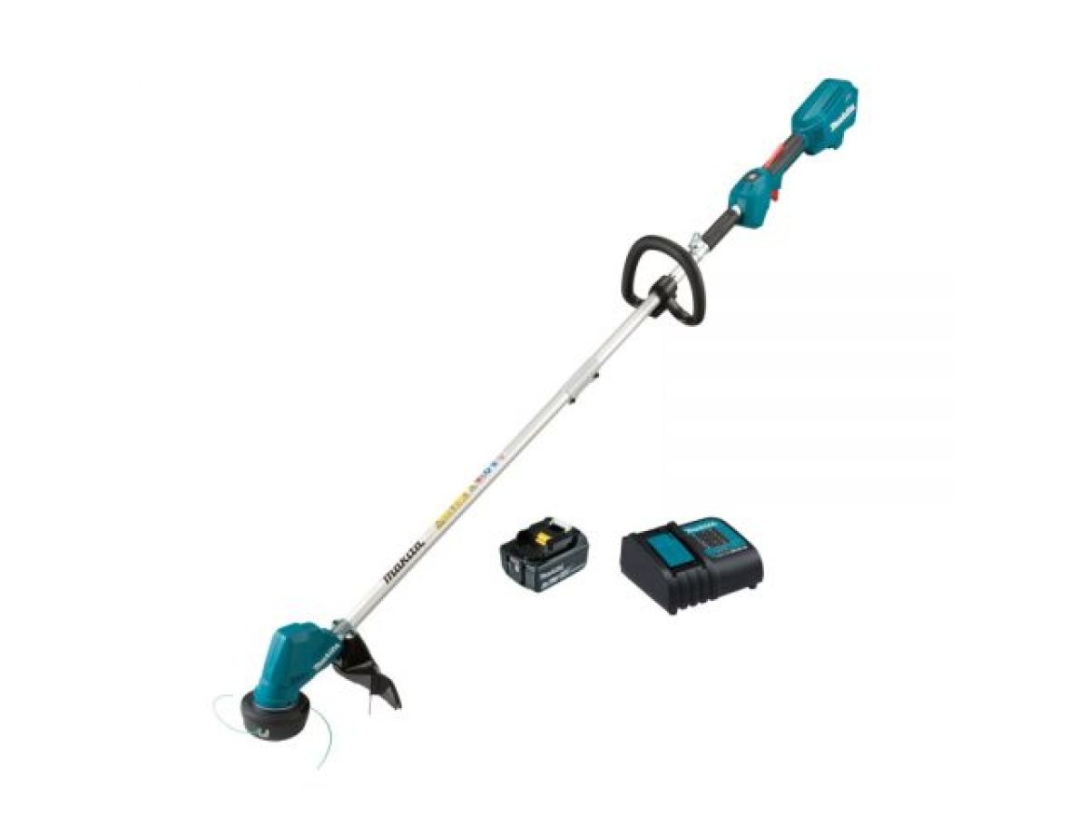 триммер аккум. makita lxt dur192lsf в кор. (18.0 в, 1 акк., 3.0 а/ч, li-ion, 30 см, с головкой, зарядное dc18sd) dur192lsf от BTSprom.by