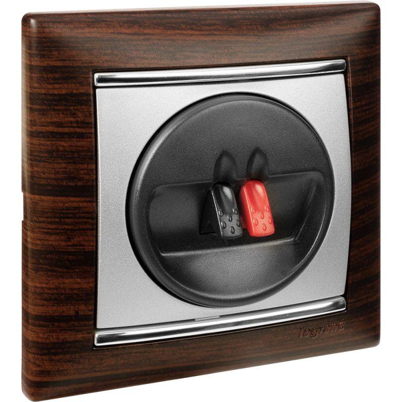  Рамка 1-м Valena темн. дерево/сереб. Leg 770371 фото в каталоге от BTSprom.by