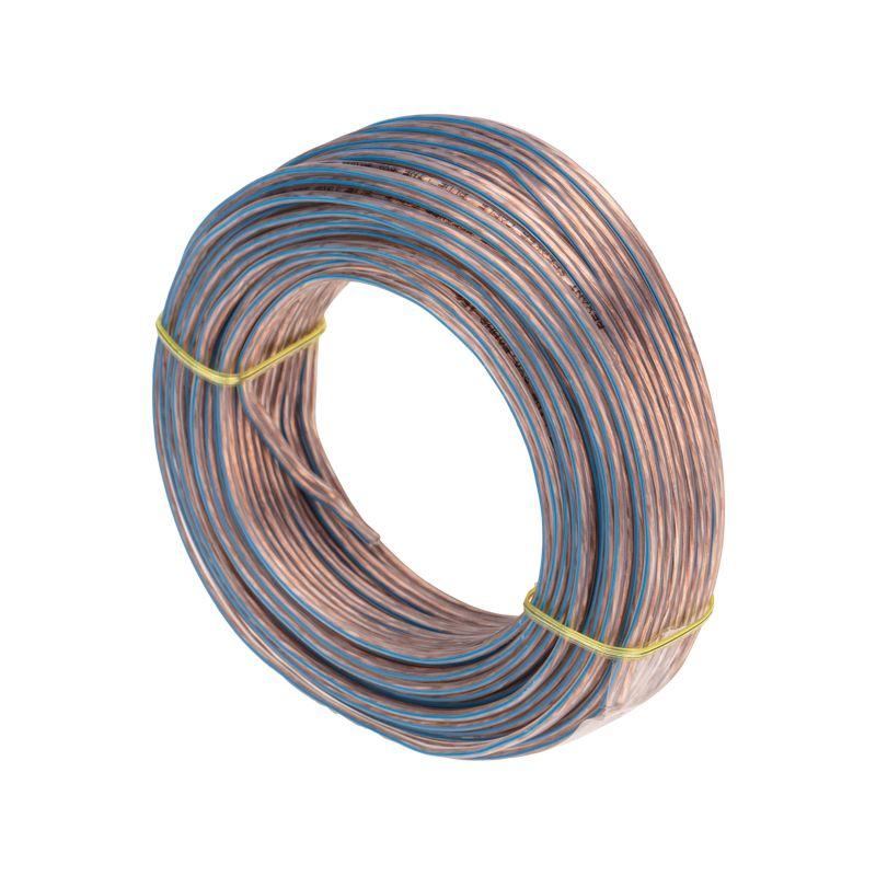  Кабель Stereo 2х0.50 прозр. BLUELINE (уп.20м) Rexant 01-6203-3-20 фото в каталоге от BTSprom.by