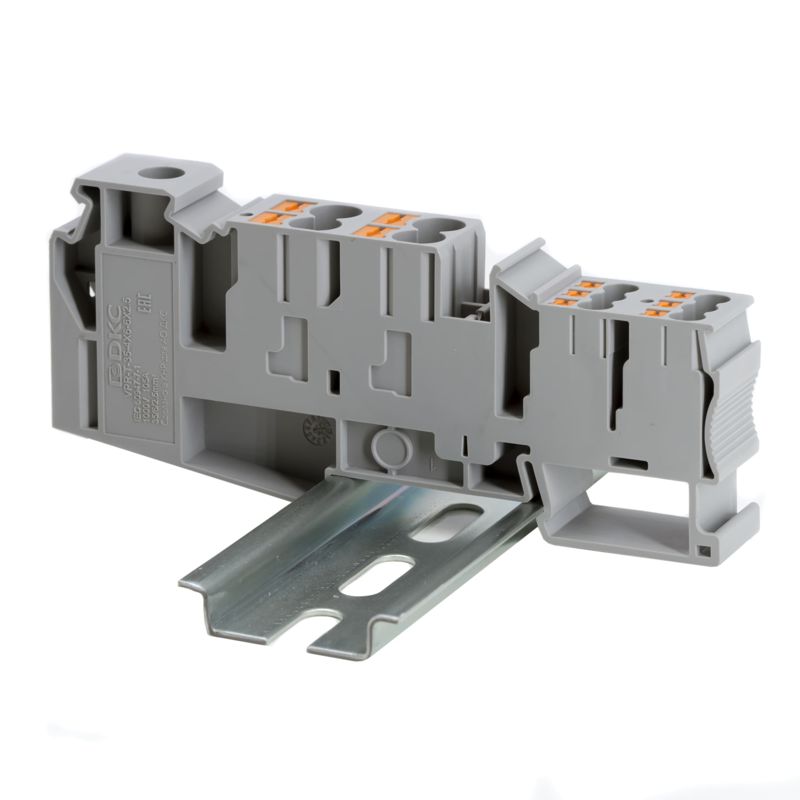 клемма гибридная винтовой зажим 35кв.мм; push-in 4х6кв.мм; 6х2.5кв.мм dkc vpr-t-35-4x6-6x2.5 от BTSprom.by