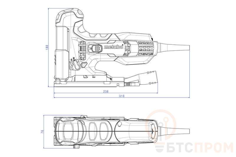 Лобзик STE 100 Quick 710Вт маятн эл-ка кейс Metabo 601100500 фото в каталоге от BTSprom.by  Лобзик STE 100 Quick 710Вт маятн эл-ка кейс Metabo 601100500 фото в каталоге от BTSprom.by