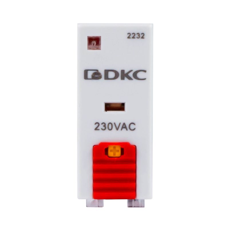 реле одиночное 230в ac 2 прекидн. контакта dkc ir-230ac-2co-d от BTSprom.by