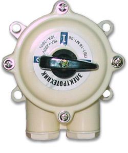 выключатель пакетный пв1-16а в пл. корп. ip56 электротехник et002562 от BTSprom.by