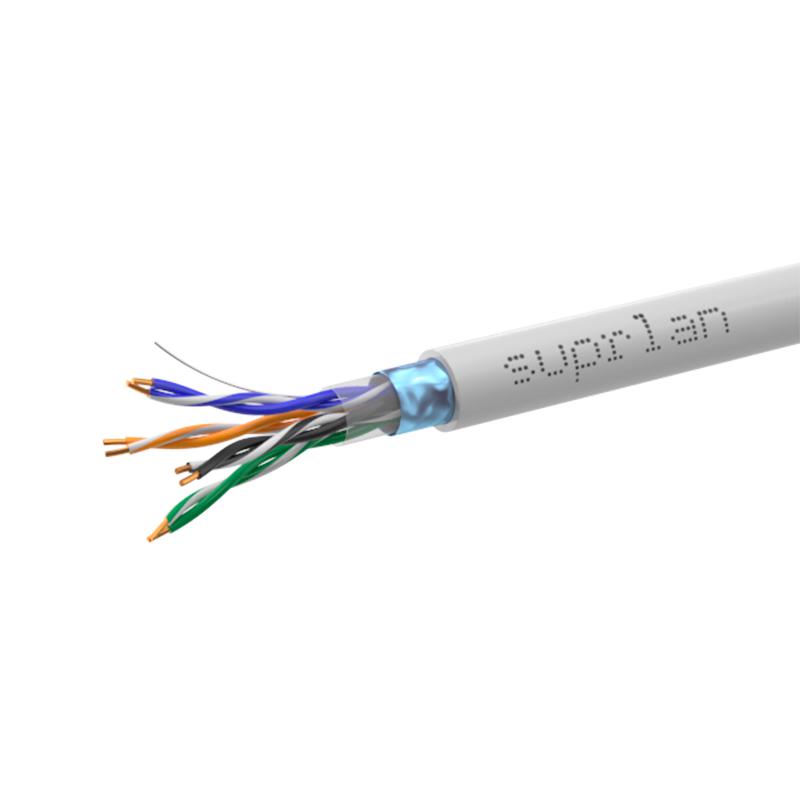 кабель витая пара f/utp кат.5e 4х2хawg24 solid cu нг(а)-ls in standard (м) suprlan 01-1037-1 от BTSprom.by
