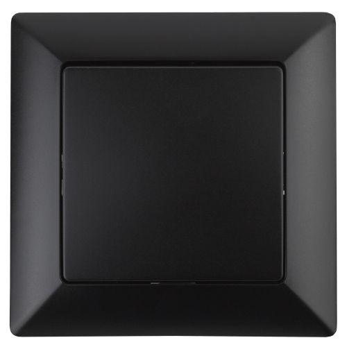 переключатель промежуточный 1-кл. сп solo 4-108-05 10а 250в ip20 антрацит intro б0053621 от BTSprom.by