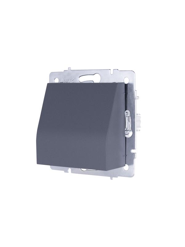 вывод кабеля сп vesna ip20 механизм графит. lezard 742-3488-197 от BTSprom.by