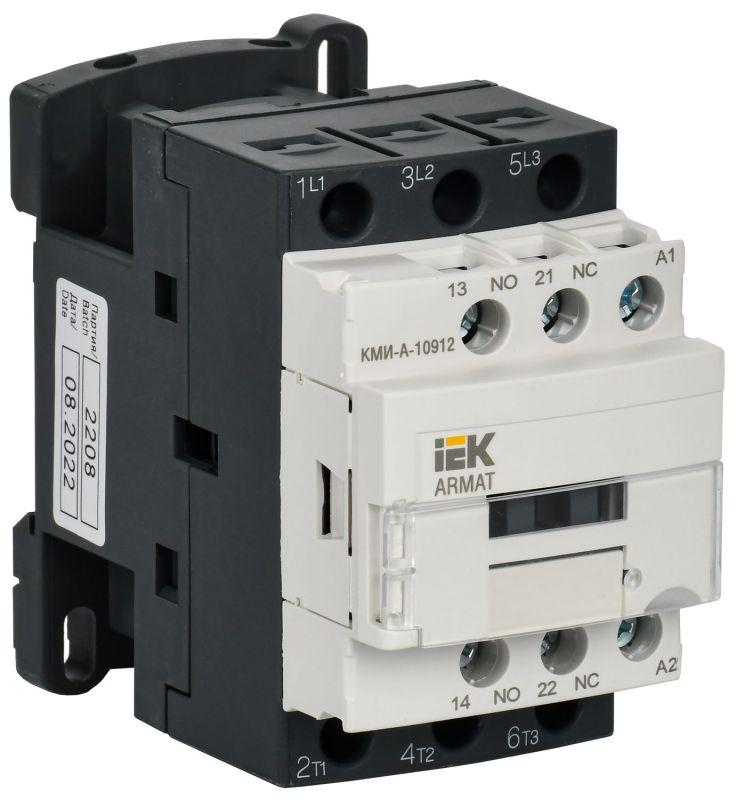 контактор кми-а-10912 lc1d 9а кат. 230в ac 1но+1нз ac-3 iek ar-acc-11-009-230-11 от BTSprom.by