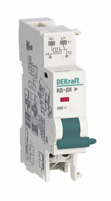 расцепитель независимый ac/dc 12/24в для ва-105 dekraft 13300dek от BTSprom.by