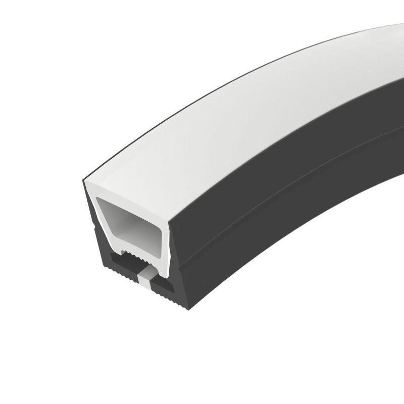 профиль силиконовый wph-flex-1616-top-s11-5m black силикон (уп.5м) arlight 045759 от BTSprom.by