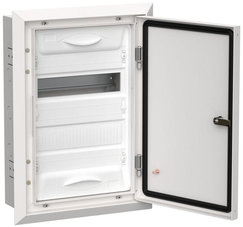 корпус щрв-24 (1х24) titan 5 505х365х130 ip31 бел. метал. iek ti5-50-v-024-31 от BTSprom.by