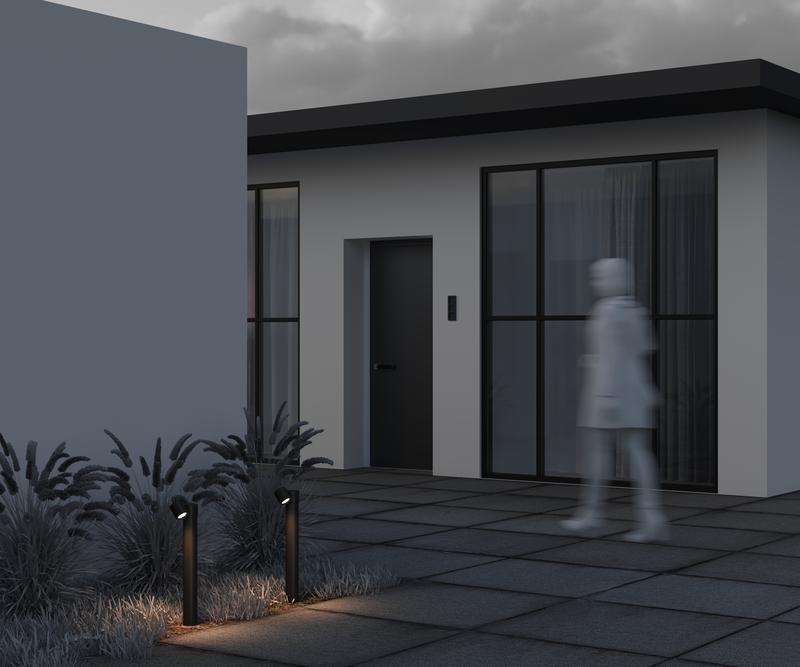  Светильник Wall Street 1х50Вт GU10 IP54 ландшафтный Maytoni O010FL-01B фото в каталоге от BTSprom.by