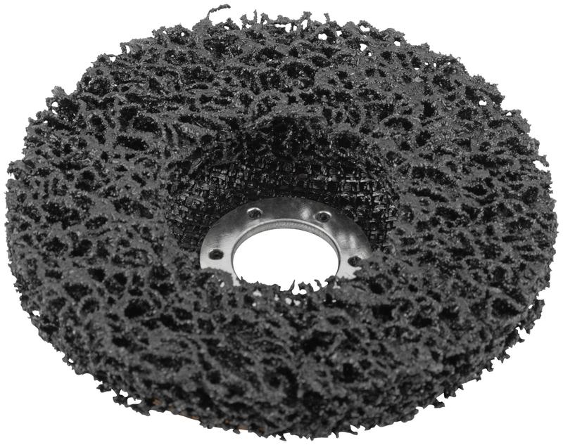  Диск зачистной полимерный посадочный диаметр 22.2мм 115мм черн. FIT 39608 фото в каталоге от BTSprom.by