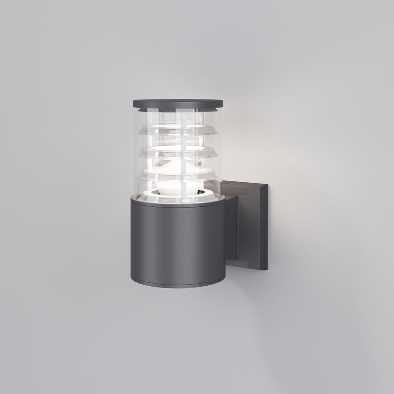  Светильник Bronx 1х60Вт E27 IP54 бра настен. Maytoni O576WL-01GR фото в каталоге от BTSprom.by