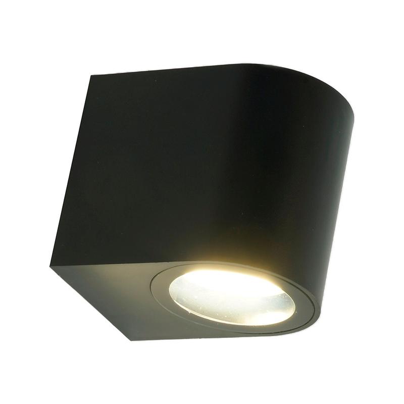 светильник садово-парковый 220хh014-p черн. (на стену) пластик feron 51543 от BTSprom.by