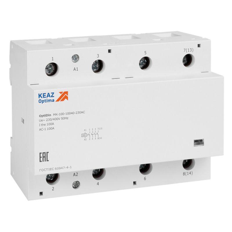 контактор модульный optidin mk-100-10022-110ac кэаз 321272 от BTSprom.by