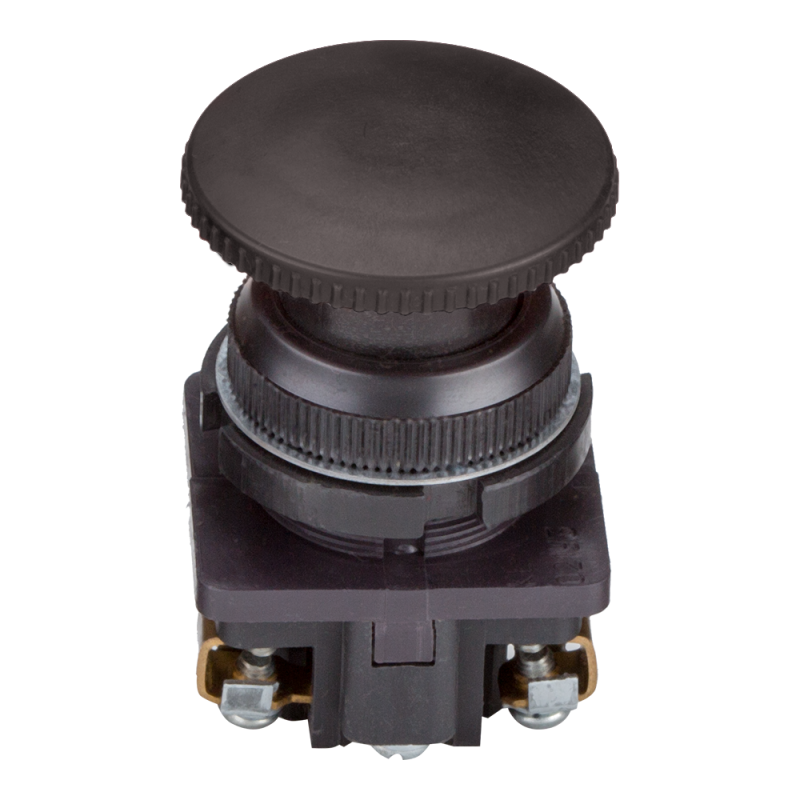  Выключатель кнопочный КЕ 021 У3 исп.2 черн. КЭАЗ 294858 фото в каталоге от BTSprom.by