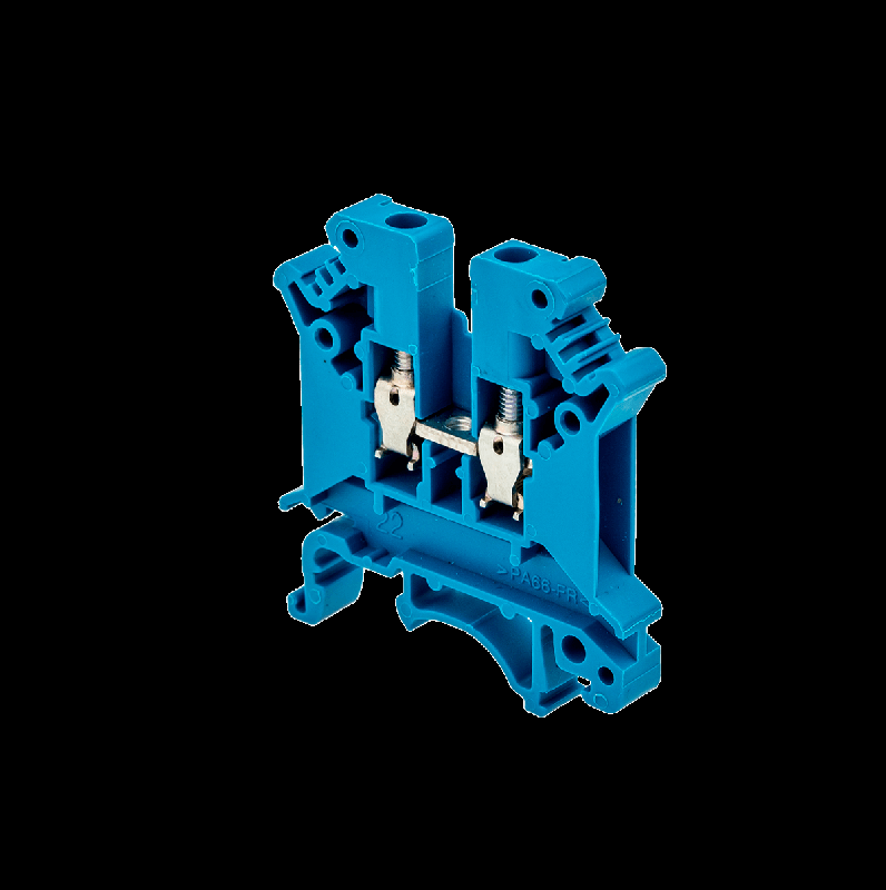 клемма винтовая проходная 4кв.мм син. mtu-4bl овен 54692 от BTSprom.by
