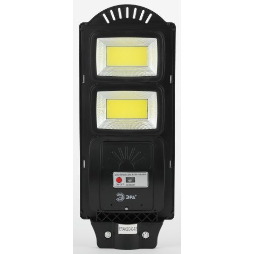  Светильник 40Вт 5000К IP66 750лм консольный на солнечной батарее COB с кронштейном с датчиком движения ПДУ Эра Б0046794 фото в каталоге от BTSprom.by