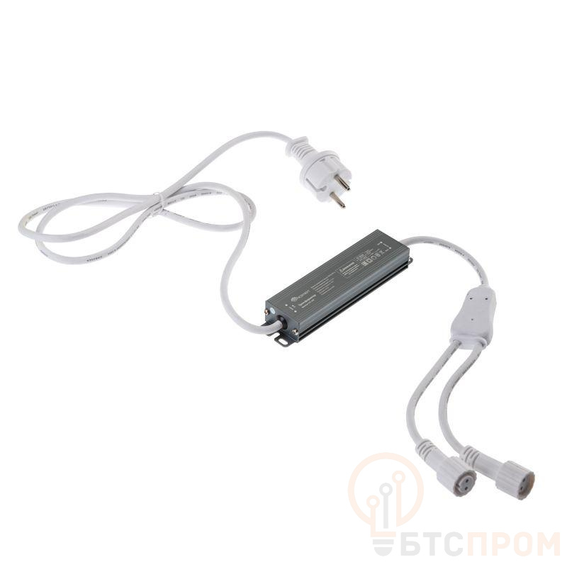 Трансформатор 230В - 24В 60Вт алюм. корпус провод бел. каучук Neon-Night 531-312 фото в каталоге от BTSprom.by  Трансформатор 230В - 24В 60Вт алюм. корпус провод бел. каучук Neon-Night 531-312 фото в каталоге от BTSprom.by