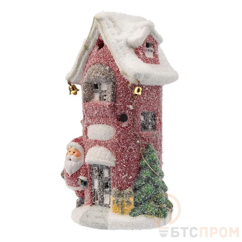  Керамическая фигурка Красный домик 11,5х8,5х20,4 см фото в каталоге от BTSprom.by