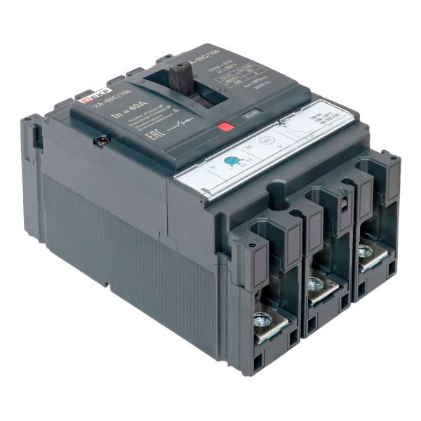  Выключатель автоматический 3п 100/40А 36кА ВА-99C Compact NS PROxima EKF mccb99C-100-40 фото в каталоге от BTSprom.by