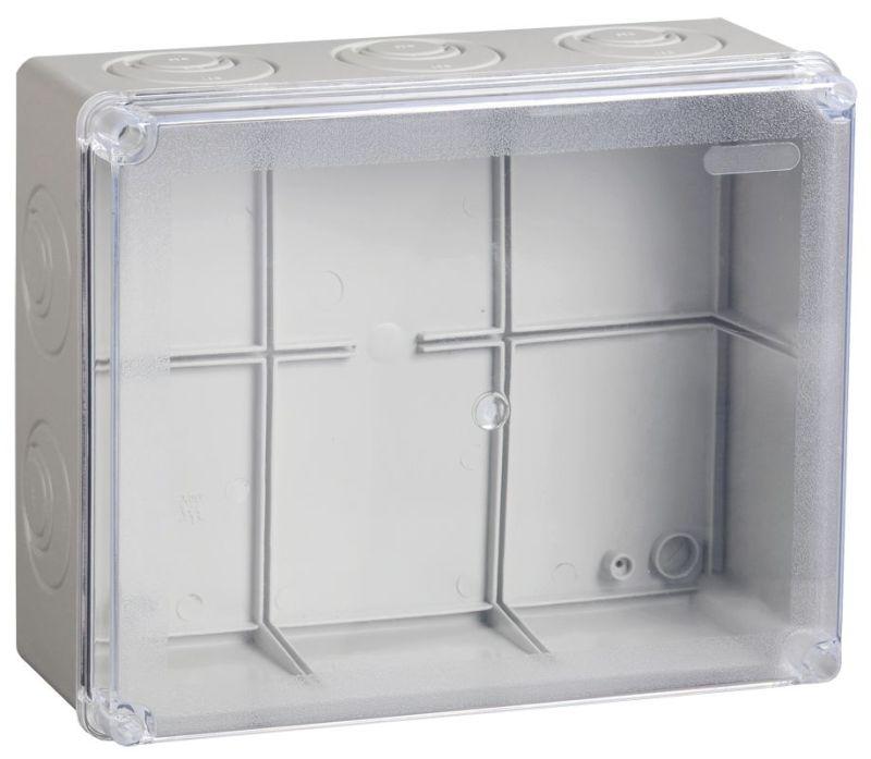коробка распаячная оп 240х195х165 ip55 км41278 ral7035 iek uko10-240-195-165-k51-55 от BTSprom.by