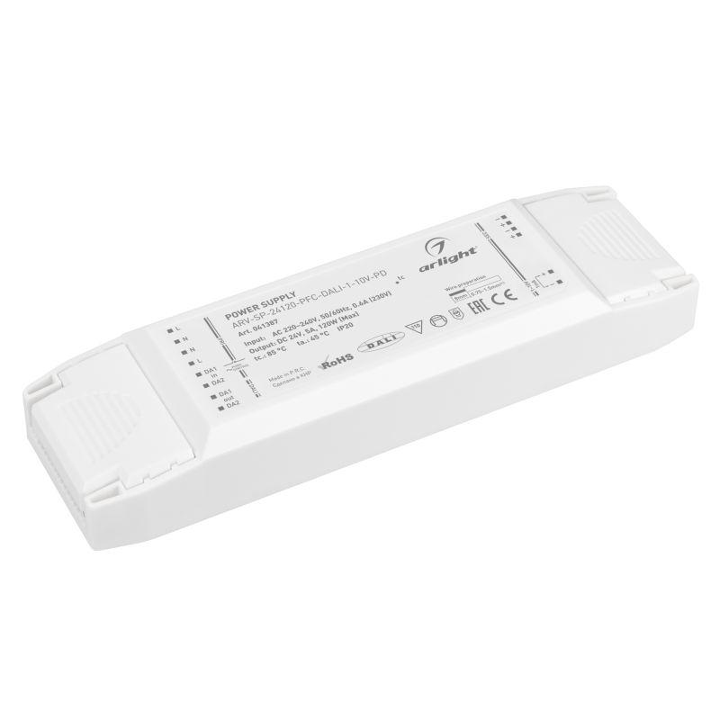 блок питания arv-sp-24120-pfc-dali-1-10v-pd 24в 5а 120вт ip20 пластик arlight 041387 от BTSprom.by блок питания arv-sp-24120-pfc-dali-1-10v-pd 24в 5а 120вт ip20 пластик arlight 041387 от BTSprom.by