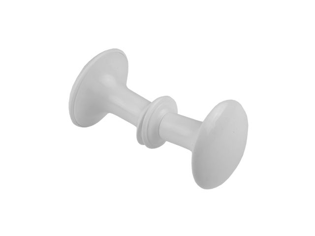 ручка-кнопка пластмас. белая starfix smp-50653-1 от BTSprom.by