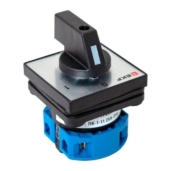  Переключатель кулачковый ПК-1-11 1п 25А "0-1" IP65 EKF pk-1-11-25-65 фото в каталоге от BTSprom.by