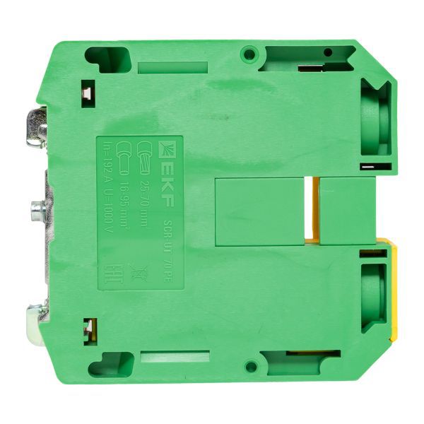  Колодка клеммная винтовая 70 UT земля EKF scr-ut-70-pe фото в каталоге от BTSprom.by