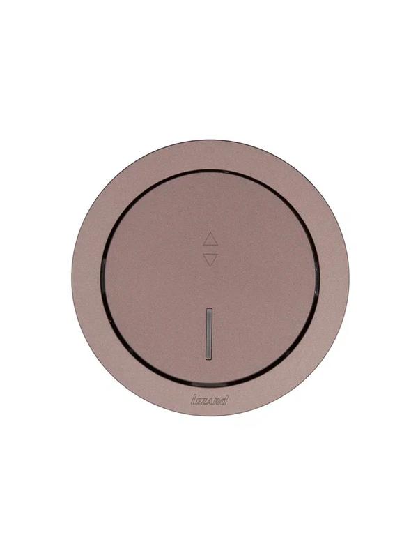  Выключатель проходной 1-кл. СП OSEN 10А IP20 с подсветкой механизм шоколад LEZARD 743-7388-114 фото в каталоге от BTSprom.by