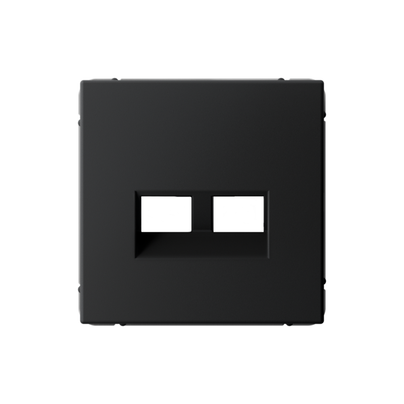  Накладка двойная ArtGallery для информационных функций типа Keystone карбон SE GAL001090 фото в каталоге от BTSprom.by