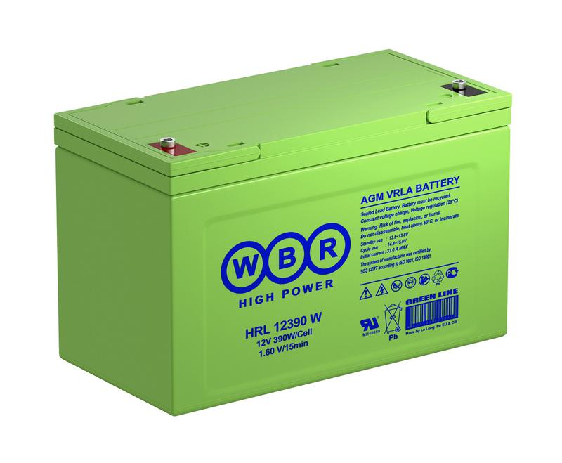  Аккумулятор 12В 110А.ч WBR HRL12390W WBR фото в каталоге от BTSprom.by
