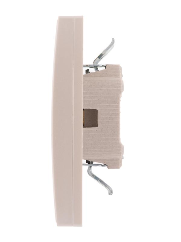  Розетка 2-м СП Rain 16А IP20 без заземл. керамика жемчуж./бел. метал. LEZARD 703-3030-128 фото в каталоге от BTSprom.by