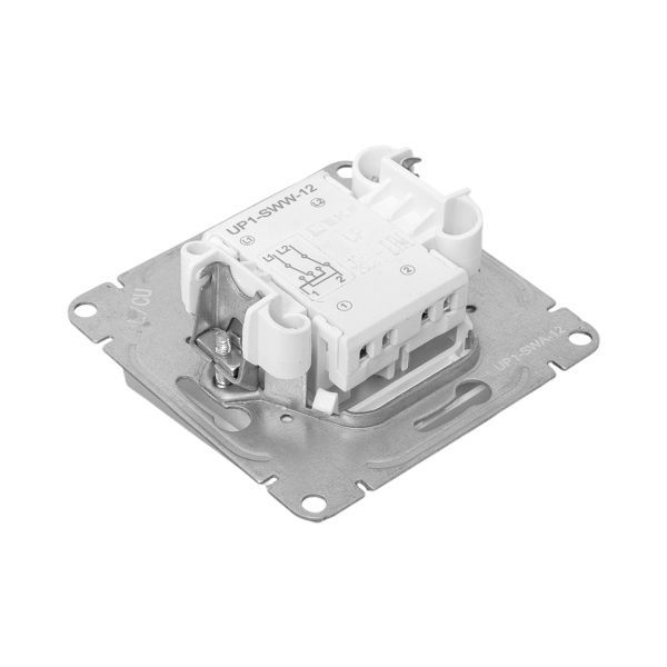  Выключатель перекрестный 1-кл. СП Эпика механизм алюм. EKF UP1-SWA-12 фото в каталоге от BTSprom.by