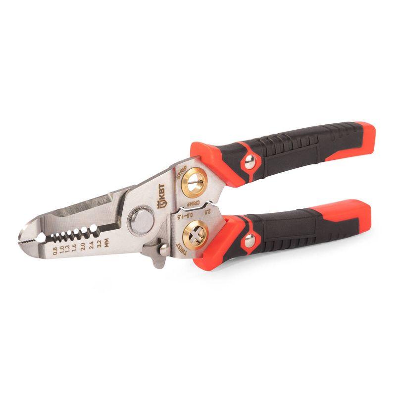  Инструмент для снятия изоляции WSS-02 ПРОФИ КВТ 102399 фото в каталоге от BTSprom.by