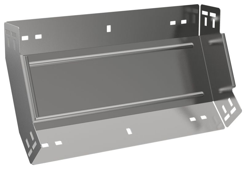 Угол для лотка вертикал. внутр. 45град. 300х100 сталь 0.8мм ESCA 5 IEK ES5-PN-45-100-300-08 от BTSprom.by