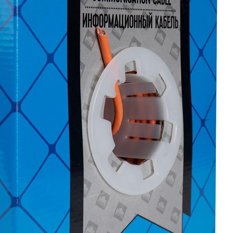  Кабель витая пара U/UTP кат.6 4х2х23AWG LSZH нг(А)-HF INDOOR SOLID медь оранж. (305м) (м) Rexant 01-0050 фото в каталоге от BTSprom.by