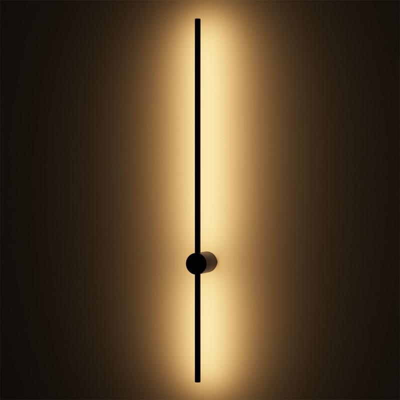  Бра 12Вт 3000К IP20 1000мм алюм. черн. DENKIRS 679473 фото в каталоге от BTSprom.by