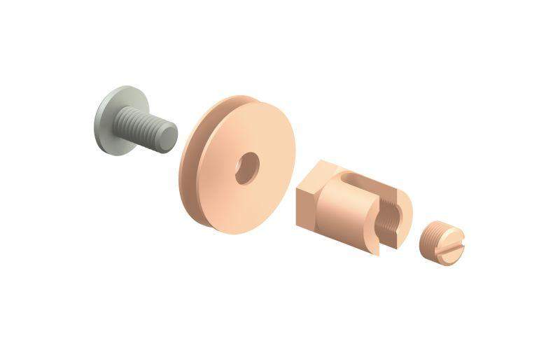 болт заземления blf 8/16 cablofil cm585387 от BTSprom.by